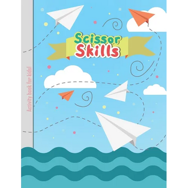 Scissor Skills - Activity Book for Kids: Cutting Lines Waves Shapes and Patterns for Children Kindergarten Preschoolers Toddlers 3-5 ages