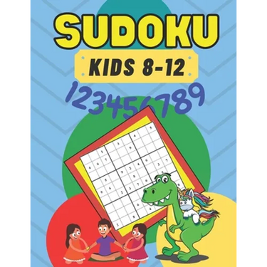 Sudoku: for Kids 8-12 Brain Games 50 - Sudoku Puzzle For Clever Kids - Improve Memory Critical Thinking Skills - Smart Kids