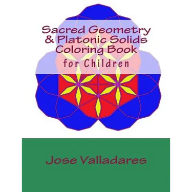 Sacred Geometry & Platonic Solids Coloring Book for Children