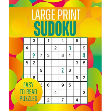 Large Print Sudoku: Over 250 Easy-To-Read Puzzles