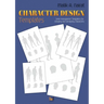 Character Design Templates: Semi-transparent templates for drawing and designing characters