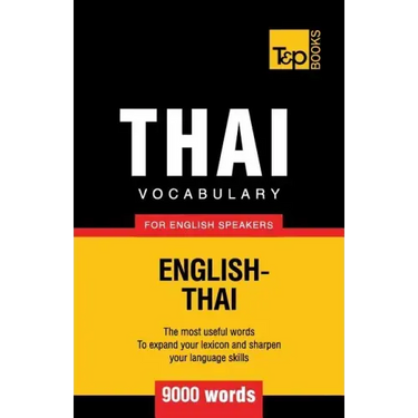 Thai vocabulary for English speakers - 9000 words