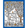 Thankful For: Intricate Coloring Book For Adults, Thankfulness Edition
