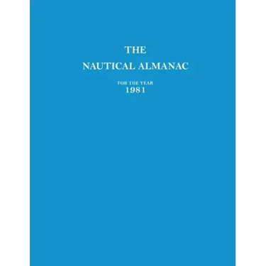 1981 Nautical Almanac