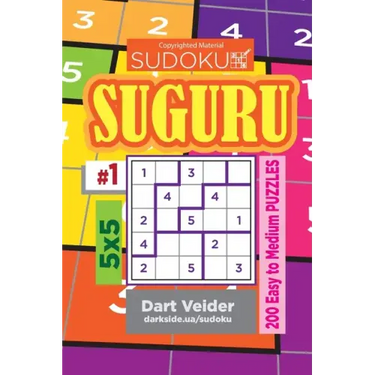 Sudoku Suguru - 200 Easy to Medium Puzzles 5x5 (Volume 1)