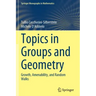 Topics in Groups and Geometry: Growth, Amenability, and Random Walks