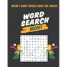 Hockey Word Search Book For Adults: Large Print Puzzle For Adults & Seniors