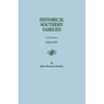 Historical Southern Families. in 23 Volumes. Volume XIII
