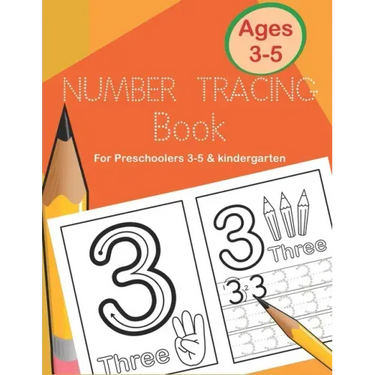 Number Tracing Book for Preschoolers 3-5 & Kindergarten: Fun and Easy Way to Learn 1 to 20 for Kids ages 3 to 5