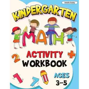 Preschool Math Activity Book Ages 3-5: Math Workbook for Preschoolers, Preschool Math at Home, Preschool Math Workbook