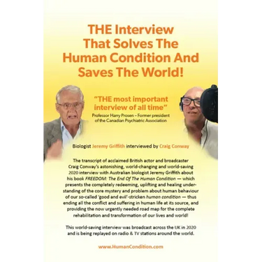 THE Interview That Solves The Human Condition And Saves The World!