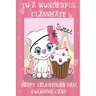 To A Wonderful Classmate: Happy Valentine's Day! Coloring Card