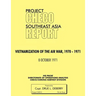 Project Checo Southeast Asia Study: Vietnamization of the Air War, 1970 - 1971