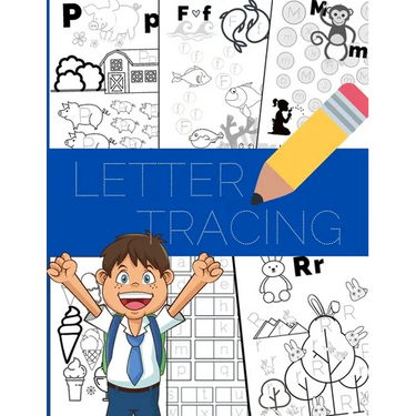 Letter Tracing: For Preschoolers, Alphabet Writing and Coloring Book for Kids