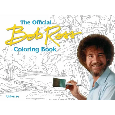 The Bob Ross Coloring Book