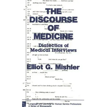 The Discourse of Medicine: Dialectics of Medical Interviews