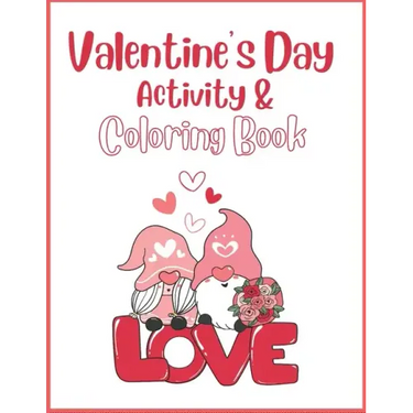 Valentine's Day Activity & Coloring Book