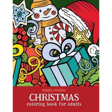 Simply Creative Christmas Coloring Book for Adults