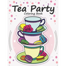 Tea Party Coloring Book: Tea coloring for kids