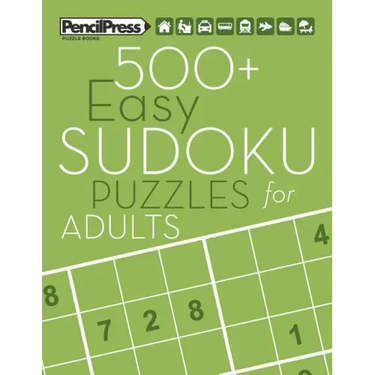 500+ Easy Sudoku Puzzles for Adults: Sudoku Puzzle Books Easy (with answers)