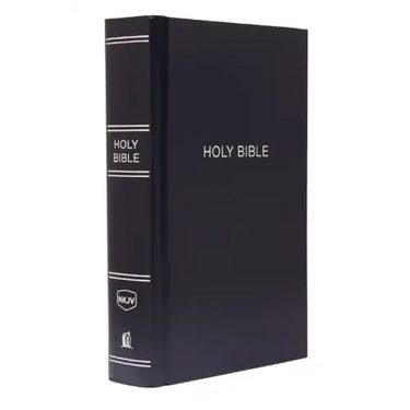 NKJV, Pew Bible, Large Print, Hardcover, Blue, Red Letter Edition