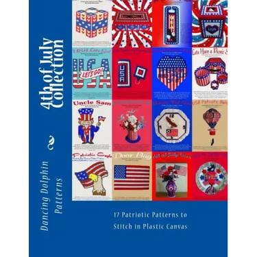 4th of July Collection: 17 Patriotic Patterns in Plastic Canvas
