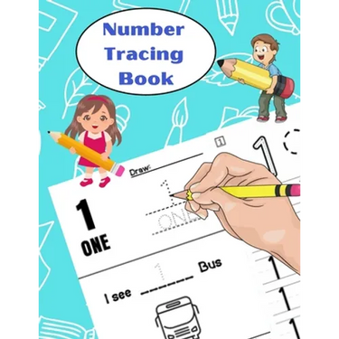 Number Tracing Book: Learn to write numbers for kids