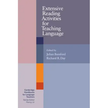 Extensive Reading Activities for Teaching Language