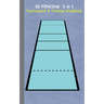 3D Fencing 2 in 1 Tacticboard and Training Book: Tactics/strategies/drills for trainer/coaches, notebook, training, exercise, exercises, drills, pract
