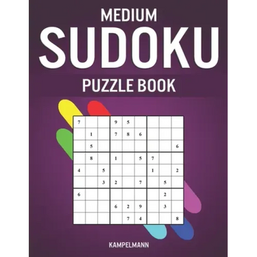 Medium Sudoku Puzzle Book: 250 Medium Level With Answers - Large Print