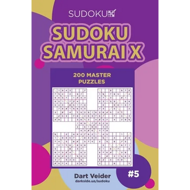 Sudoku Samurai X - 200 Master Puzzles (Volume 5)