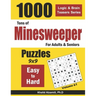 Tons of Minesweeper for Adults & Seniors: 1000 Easy to Hard Puzzles (9x9)