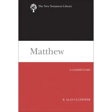 Matthew: A Commentary