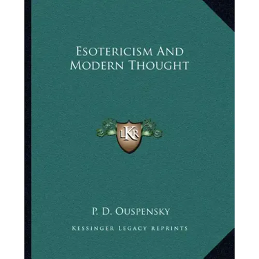 Esotericism and Modern Thought