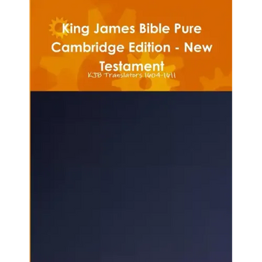 King James Bible Pure Cambridge Edition - New Testament