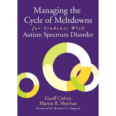 Managing the Cycle of Meltdowns for Students With Autism Spectrum Disorder