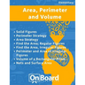 Area, Perimeter and Volume: Solid Figures, Perimeter Strategy, Area Strategy, Find the Area: Regular Figures, Find the Area: Irregular Figures, Pe