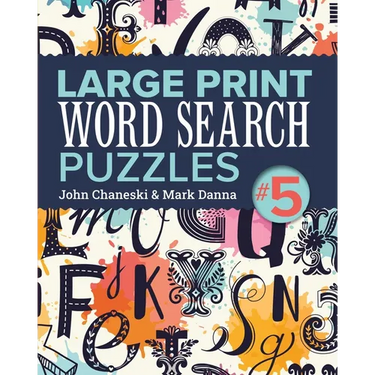 Large Print Word Search Puzzles 5