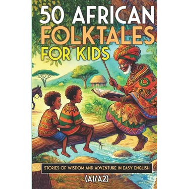50 African Folktales for Kids and ESL learners: Stories of Wisdom and Adventure in Easy English (A1/A2): Timeless African Short Stories to Spark Imagi