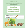 Cursive Hand Writing Practice Book: Learn cursive letter formation by tracing. Letters and words. Fun games interspersed for brain breaks