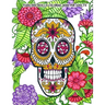 Fabulous Skulls Coloring Book for Adults: Hand-Drawn Images Exclusively Designed, Día de Los Muertos & Day of the Dead
