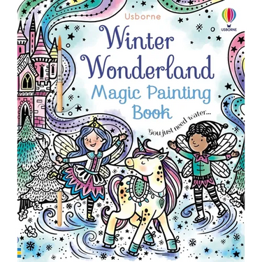 Winter Wonderland Magic Painting Book: A Winter and Holiday Book for Kids