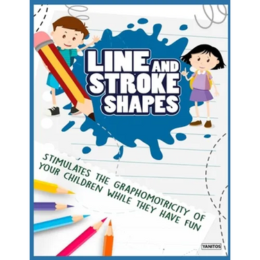 Line and stroke shapes: stimulates the graphomotricity of your children while they have fun