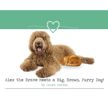 Alex the Brave Meets a Big, Brown, Furry Dog!