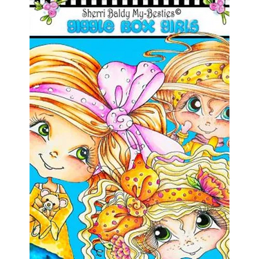 Sherri Baldy My-Besties Giggle Box Girls Coloring Book