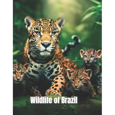 Wildlife of Brazil: coloring book