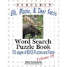 Circle It, Elk, Moose, and Deer Facts, Word Search, Puzzle Book