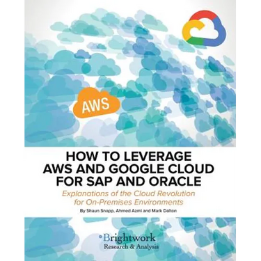 How to Leverage Aws and Google Cloud for SAP and Oracle: Explanations of the Cloud Revolution for On-Premises Environments