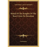 Ritual of the Knights of the Rose Croix de Heredom