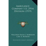 Ambulance Company 113, 29th Division (1919)